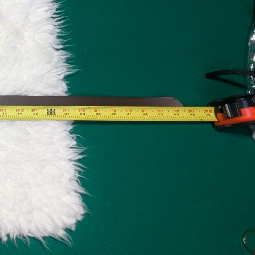 Brown Textured Leather Belt